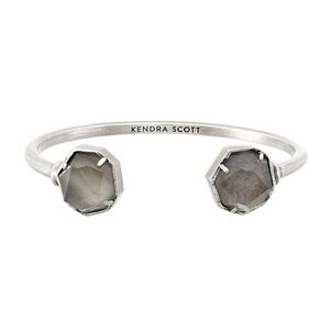 Kendra Scott Brinkley cuff in gray MOP and antique silver